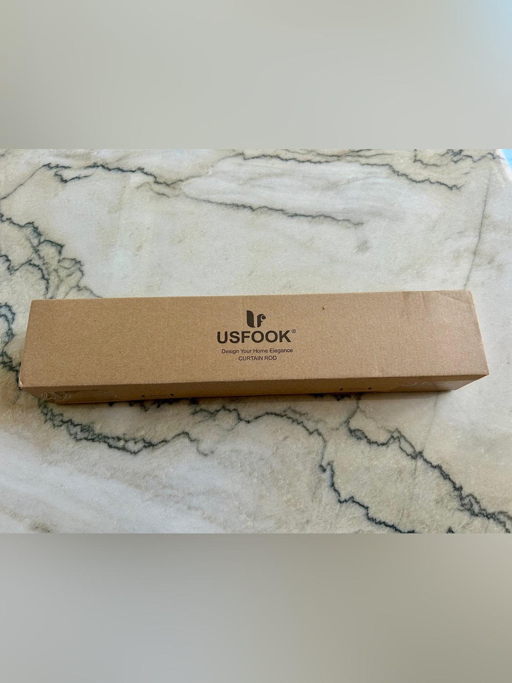 Goldtone Curtain Rod - Adjustable Window Hardware